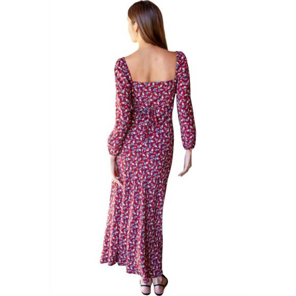 NEW EMERSON FRY franny bias dress in romey's flowers - Picture 3 of 6